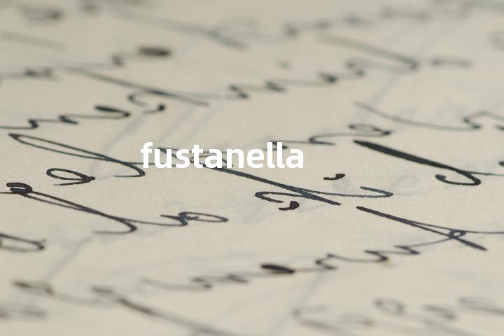 fustanella单词图解，单词释义场景配图