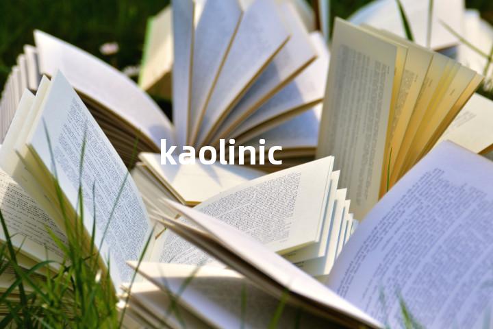 kaolinic单词图解，单词释义场景配图