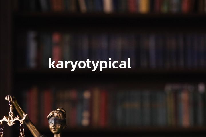 karyotypical单词图解，单词释义场景配图