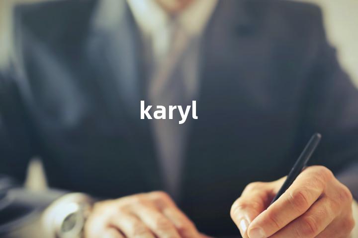 karyl单词图解，单词释义场景配图