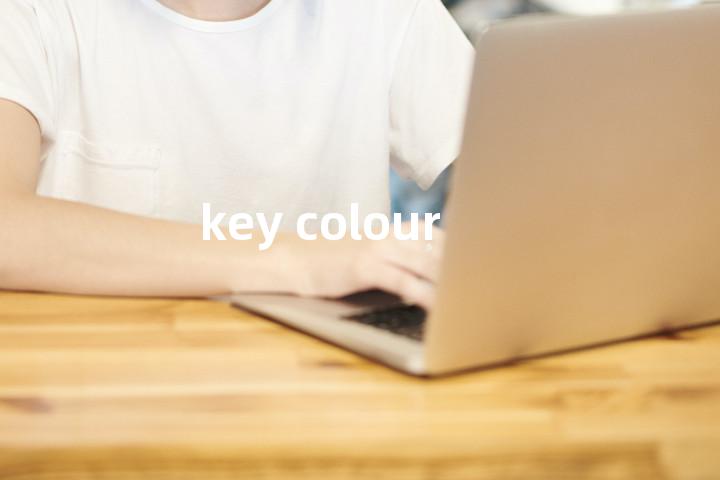 key colour单词图解，单词释义场景配图