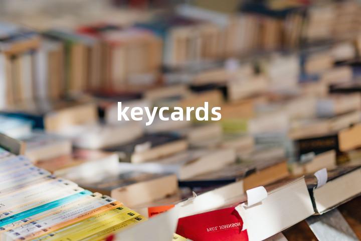 keycards单词图解，单词释义场景配图