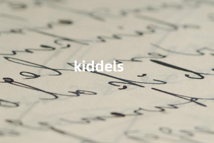 kiddels单词图解，单词释义场景配图