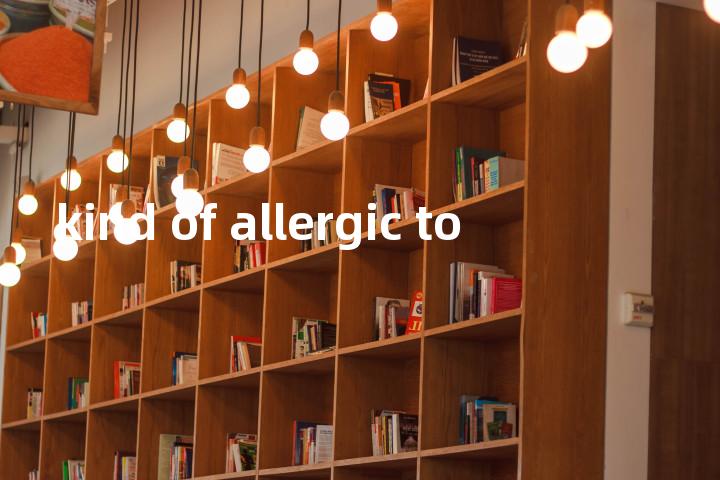kind of allergic to单词图解，单词释义场景配图