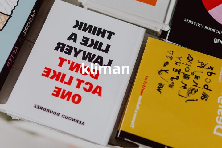 kliman单词图解，单词释义场景配图