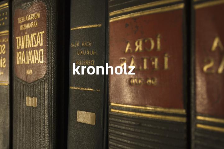 kronholz单词图解，单词释义场景配图