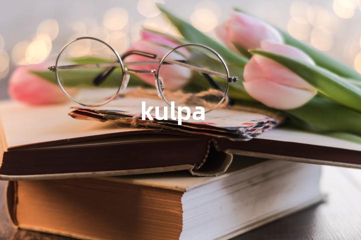 kulpa单词图解，单词释义场景配图
