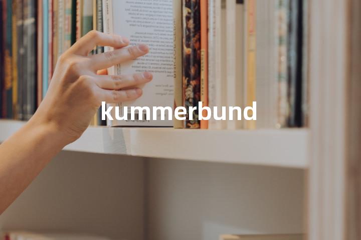 kummerbund单词图解，单词释义场景配图