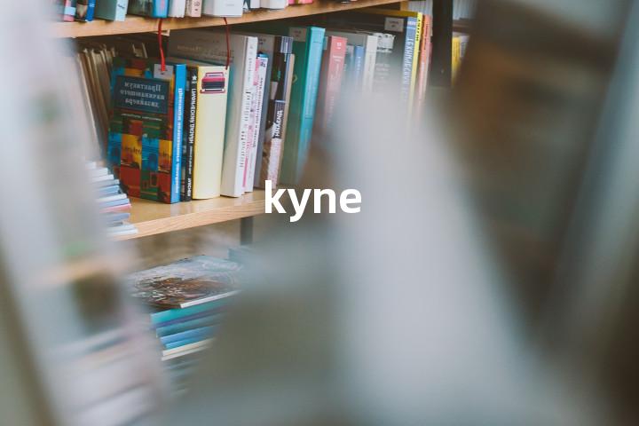kyne单词图解，单词释义场景配图