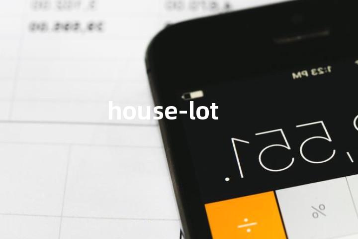 house-lot单词图解，单词释义场景配图