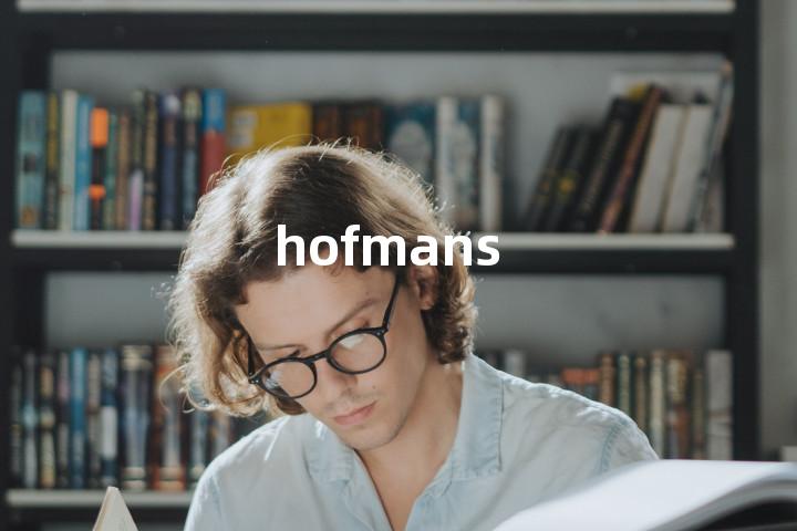 hofmans单词图解，单词释义场景配图