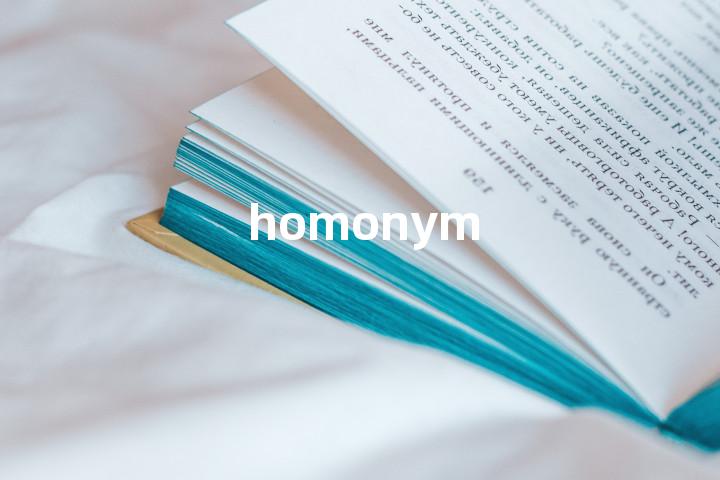 homonym