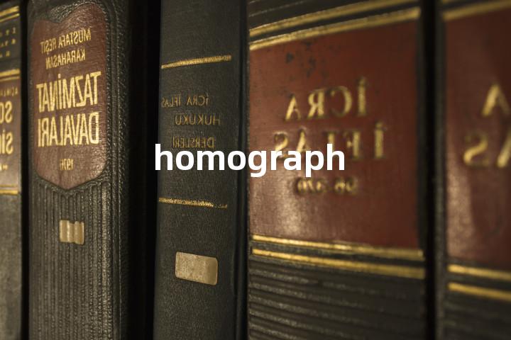 homograph