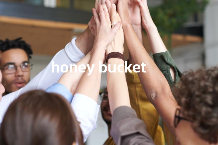 honey bucket单词图解，单词释义场景配图