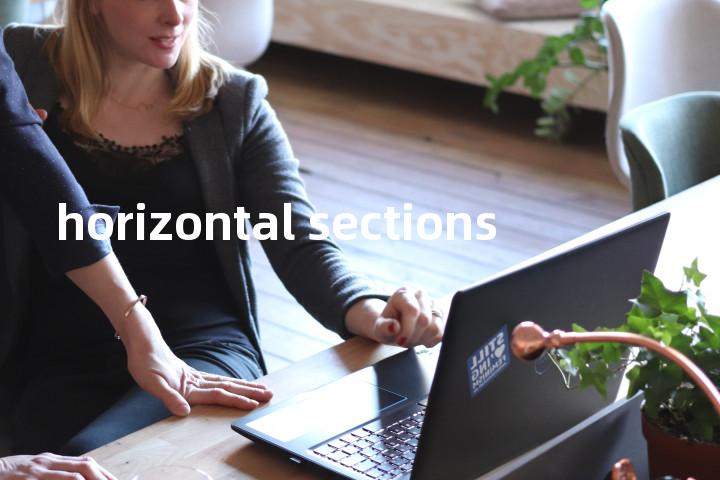 horizontal sections单词图解，单词释义场景配图