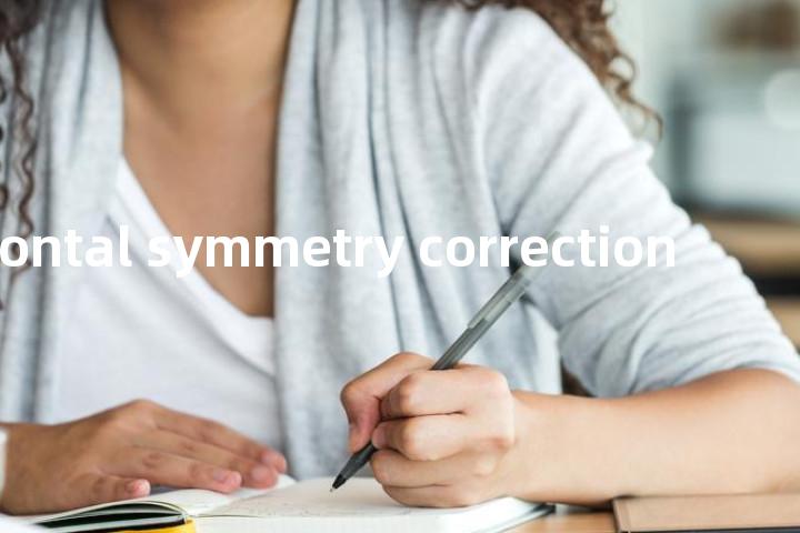 horizontal symmetry correction单词图解，单词释义场景配图