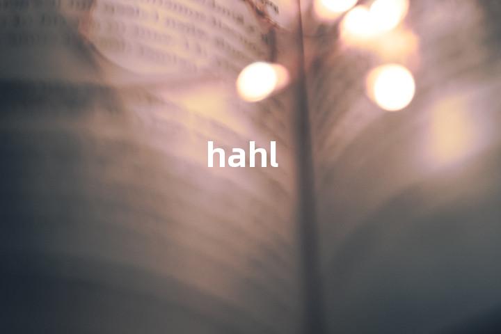 hahl单词图解，单词释义场景配图