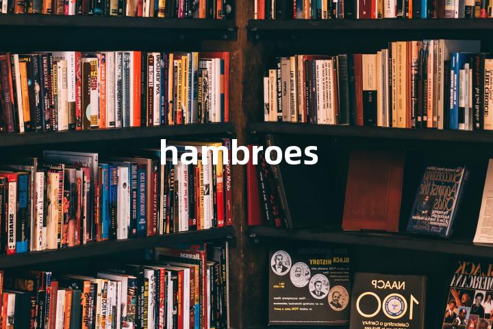 hambroes单词图解，单词释义场景配图