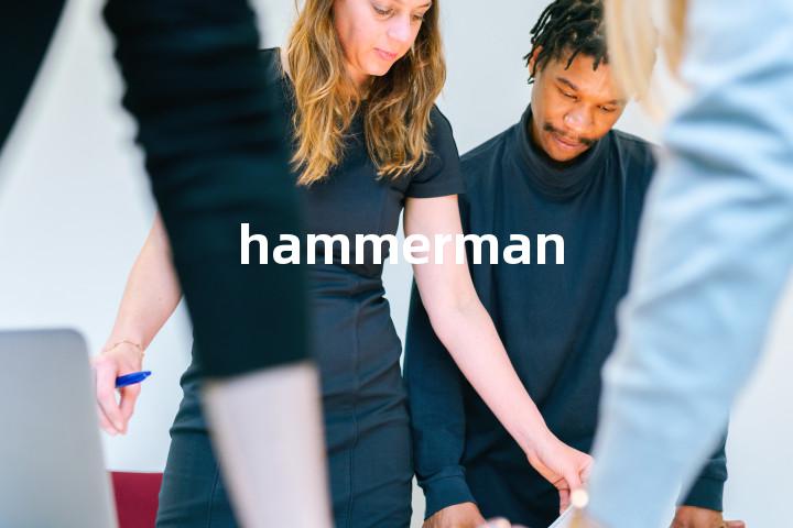 hammerman单词图解，单词释义场景配图