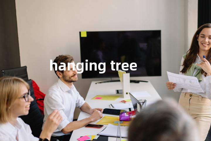 hanging tree单词图解，单词释义场景配图