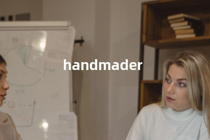 handmader单词图解，单词释义场景配图