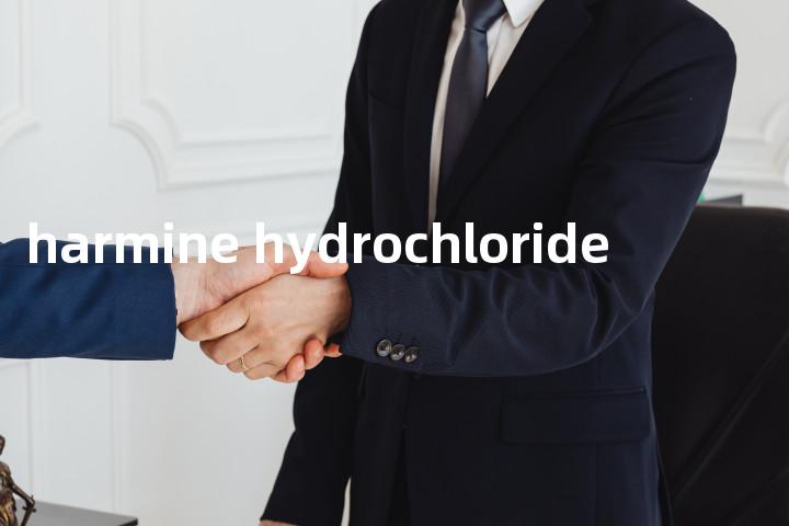 harmine hydrochloride单词图解，单词释义场景配图