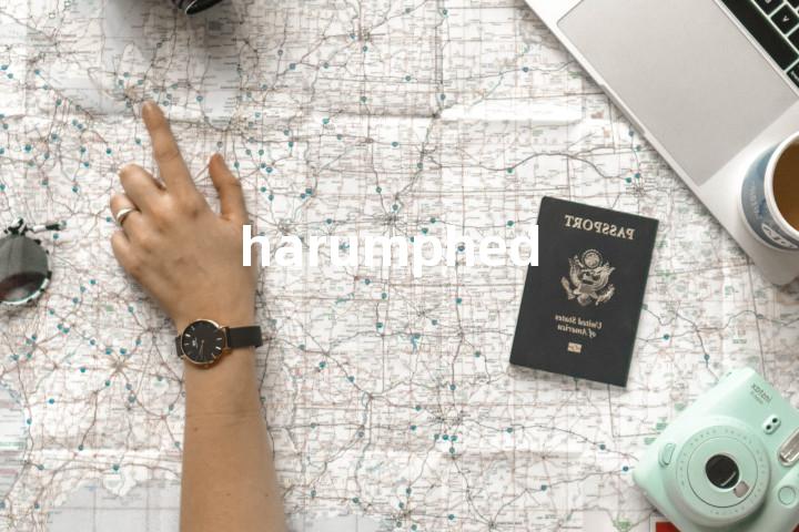 harumphed单词图解，单词释义场景配图