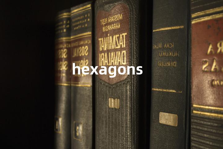 hexagons单词图解，单词释义场景配图