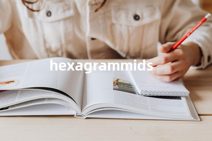 hexagrammids单词图解，单词释义场景配图