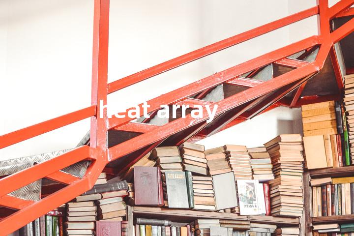 heat array单词图解，单词释义场景配图