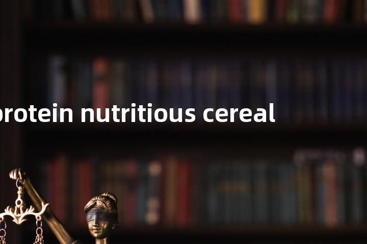 hi-protein nutritious cereal单词图解，单词释义场景配图