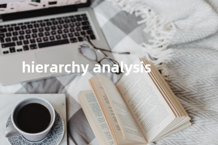 hierarchy analysis单词图解，单词释义场景配图