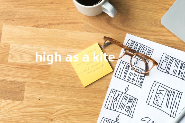 high as a kite单词图解，单词释义场景配图