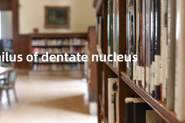 hilus of dentate nucleus单词图解，单词释义场景配图