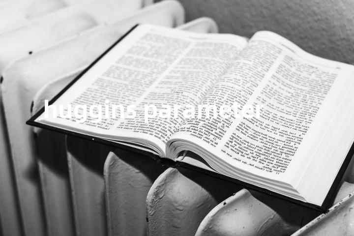 huggins parameter单词图解，单词释义场景配图
