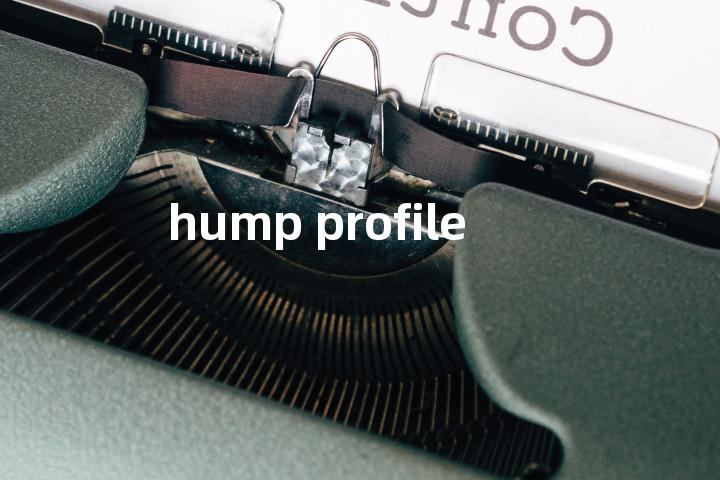 hump profile单词图解，单词释义场景配图