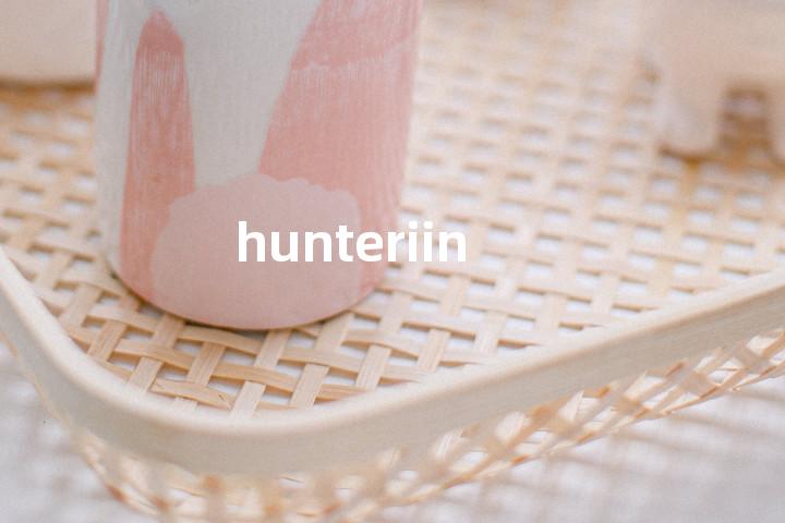 hunteriin单词图解，单词释义场景配图