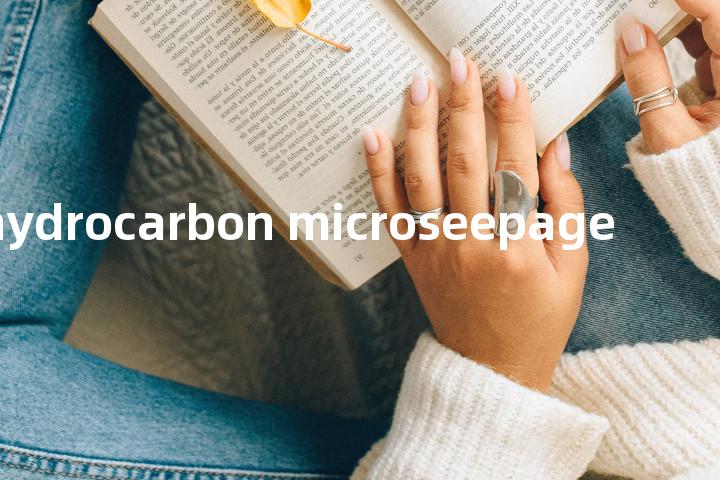 hydrocarbon microseepage单词图解，单词释义场景配图