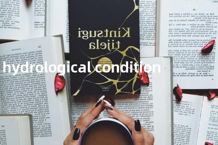 hydrological condition单词图解，单词释义场景配图