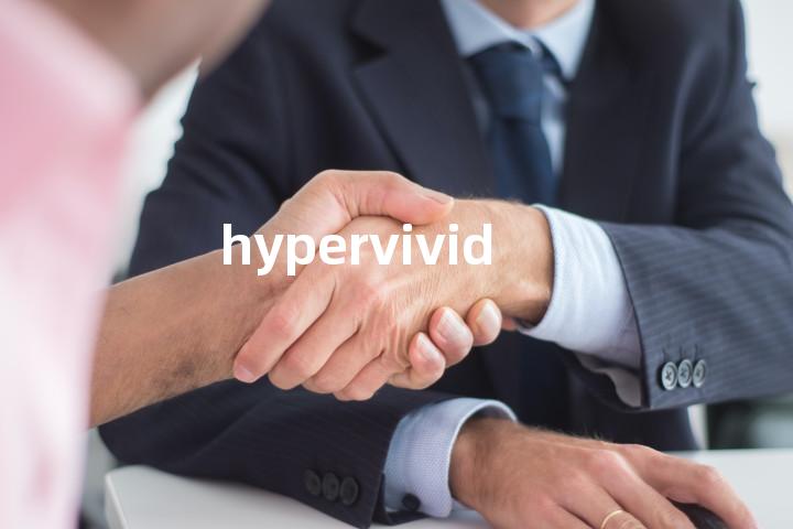 hypervivid单词图解，单词释义场景配图