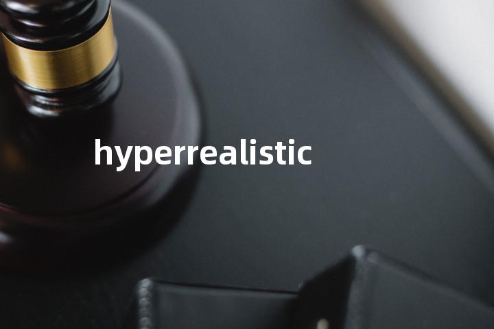 hyperrealistic单词图解，单词释义场景配图