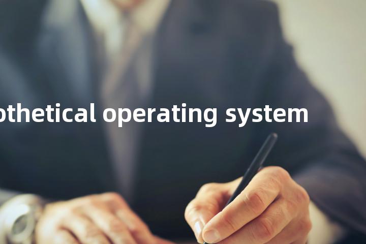 hypothetical operating system单词图解，单词释义场景配图