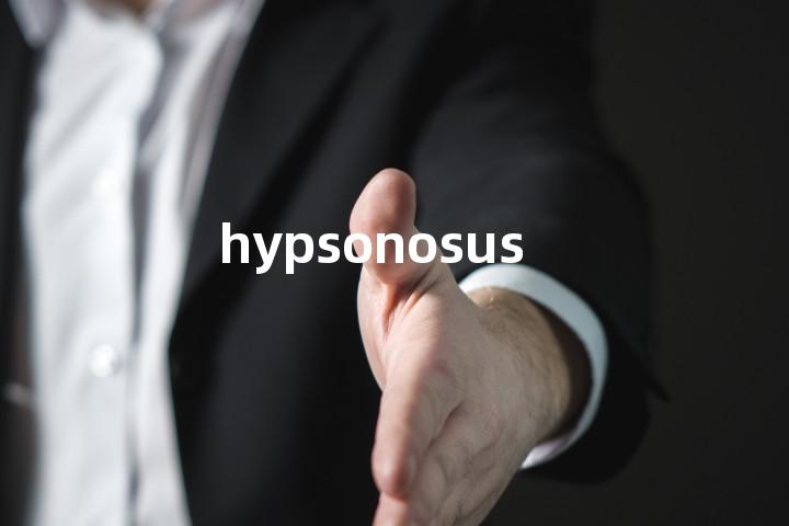 hypsonosus单词图解，单词释义场景配图