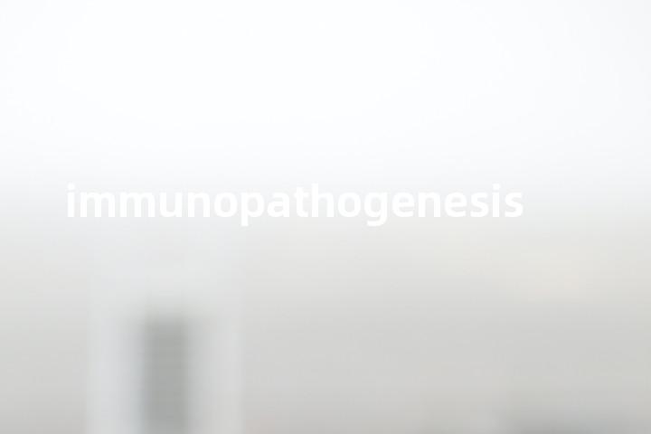 immunopathogenesis单词图解，单词释义场景配图