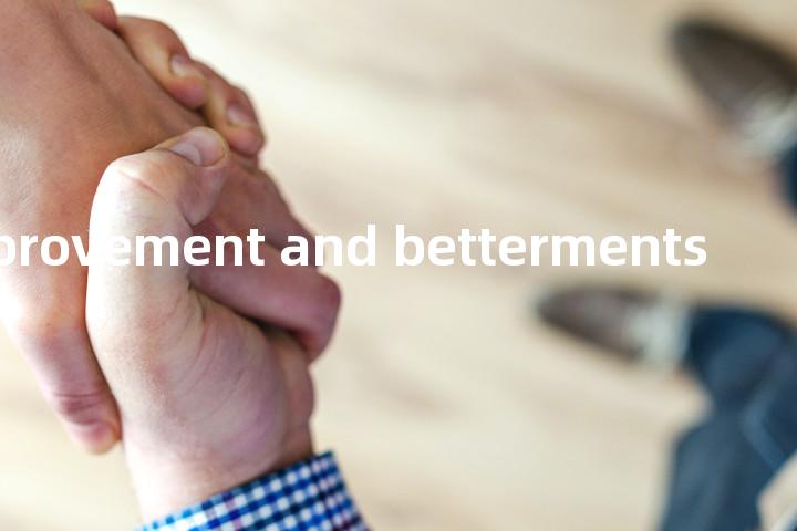 improvement and betterments单词图解，单词释义场景配图