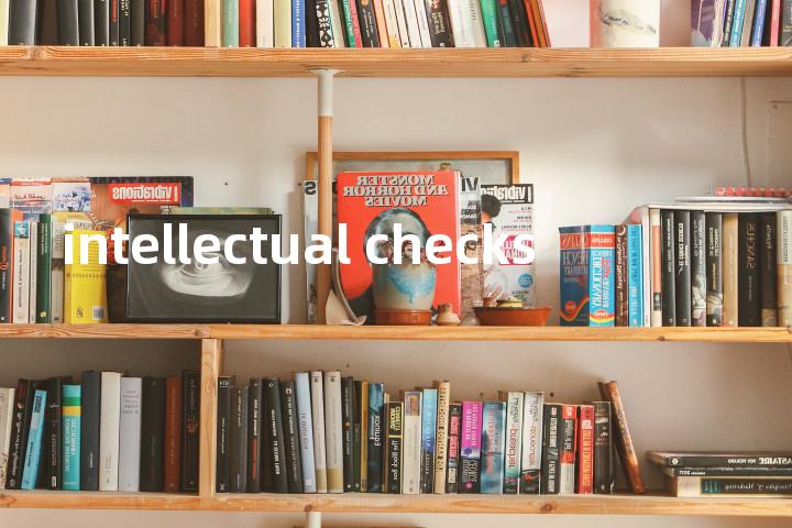 intellectual checks单词图解，单词释义场景配图