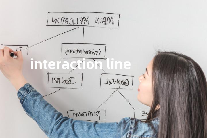 interaction line单词图解，单词释义场景配图