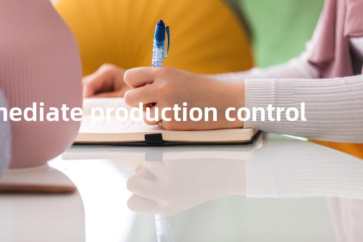 intermediate production control单词图解，单词释义场景配图