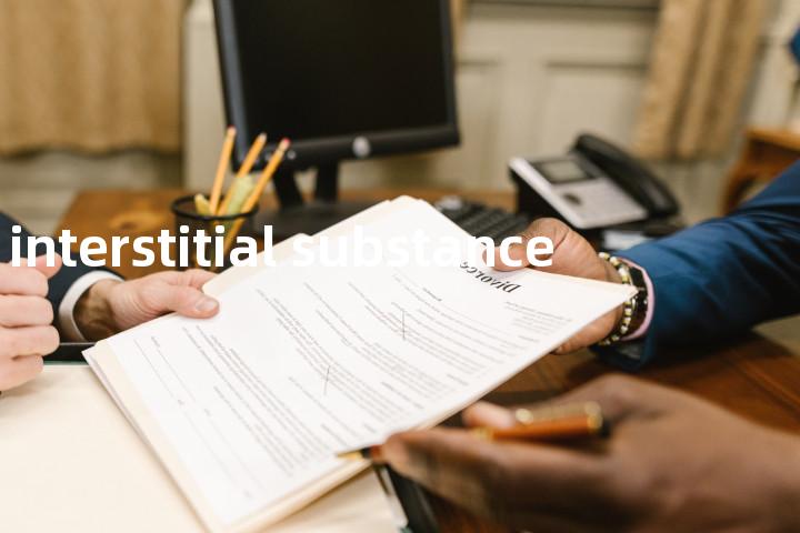 interstitial substance单词图解，单词释义场景配图