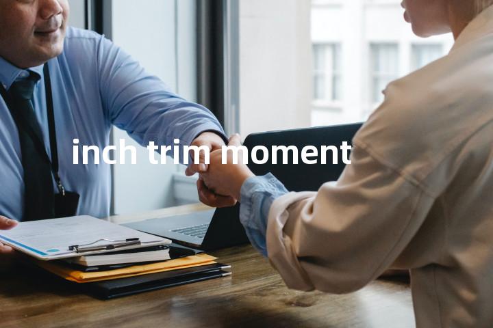 inch trim moment单词图解，单词释义场景配图